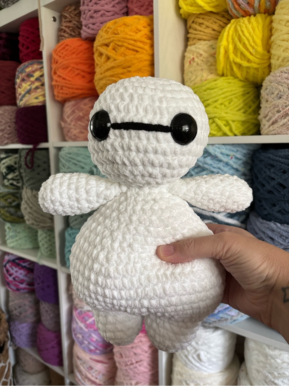 Crochet Baymax Handmade Plush